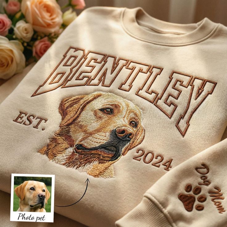 Personalized Dog Portrait T-Shirt